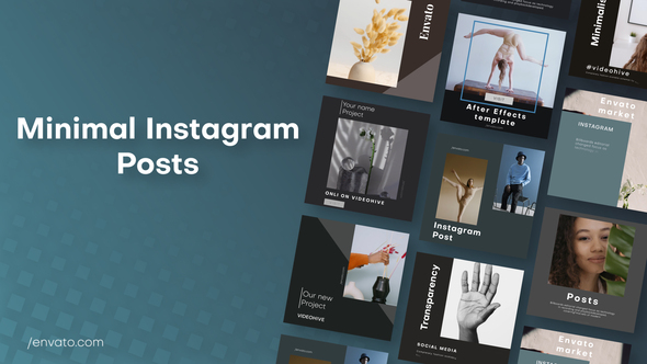 Minimal Instagram Posts - VideoHive 32821979