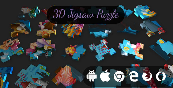 3D Jigsaw Puzzle - Cross Platform Classic Puzzle Game