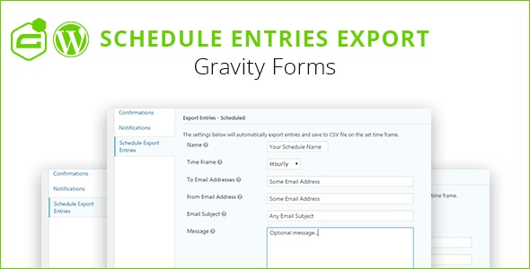 Gravity Forms Schedule - CodeCanyon 19029817