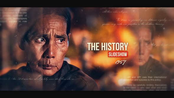 The History Slideshow - VideoHive 21789390