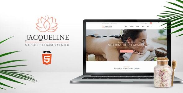 Marvelous Jacqueline | Spa & Massage Salon Site Template