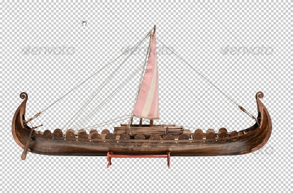 Viking Ship - Miscellaneous Isolated Objects