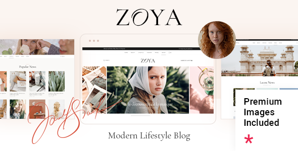 Zoya - Lifestyle - ThemeForest 32772470