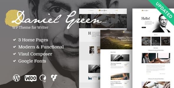 Blog for Writers - ThemeForest 15309122