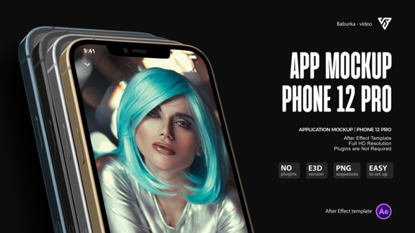 App Mockup | Phone 12 Pro