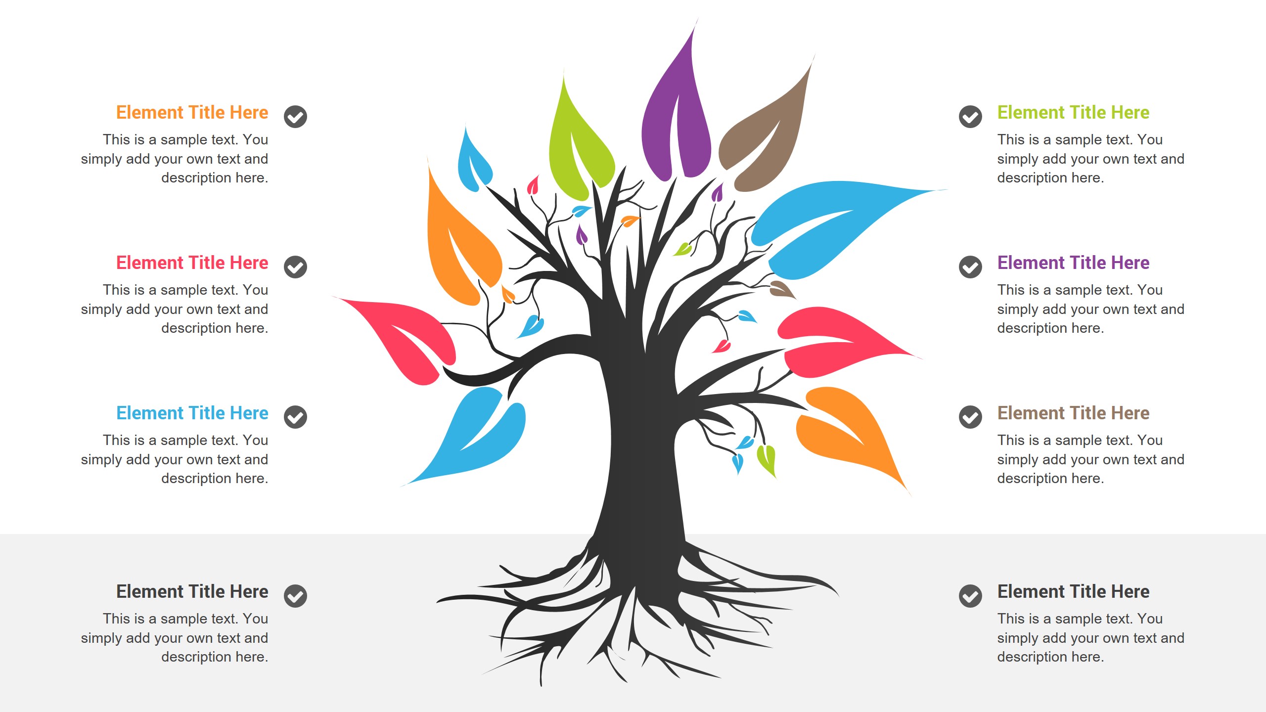 Tree Infographic PowerPoint Template, Presentation Templates | GraphicRiver