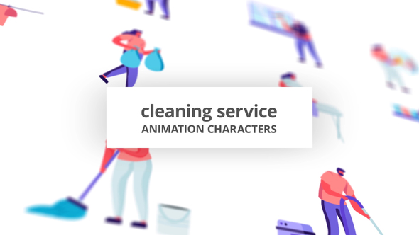 Cleaning service - VideoHive 32842622