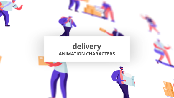 Delivery - Character - VideoHive 32842637