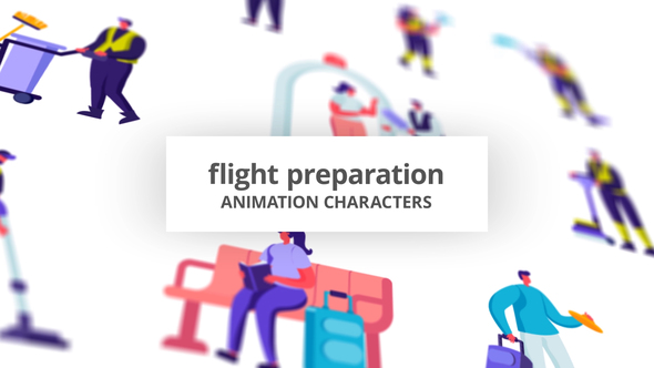 Flight preparation - VideoHive 32842644