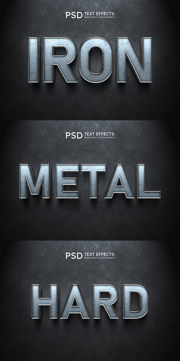 [DOWNLOAD]IRON Text Effect Style