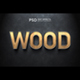 Wood Text Effect Style