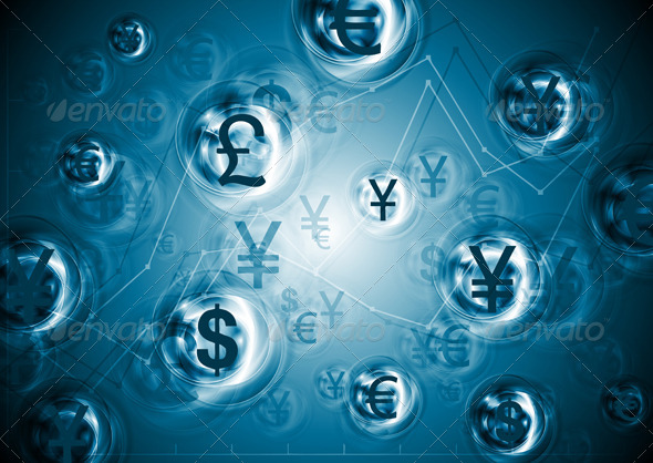 World currencies. Business background - Backgrounds Business
