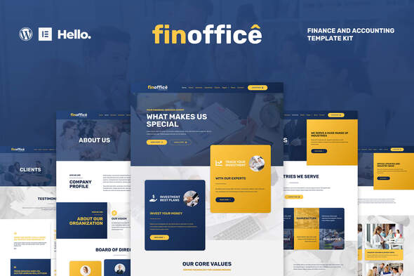 FinOffice - FinanceAccounting - ThemeForest 32856761