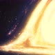 Orange Black Hole Event Horizon Close Up Seamless Loop - VideoHive Item for Sale