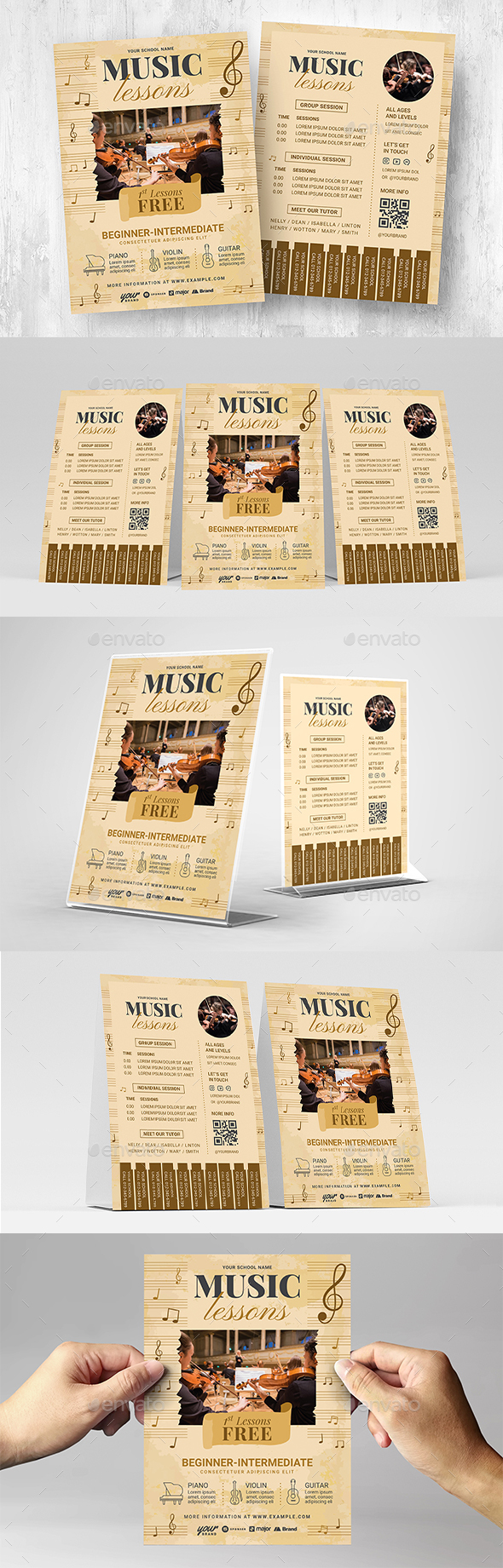 Music Lessons Flyer