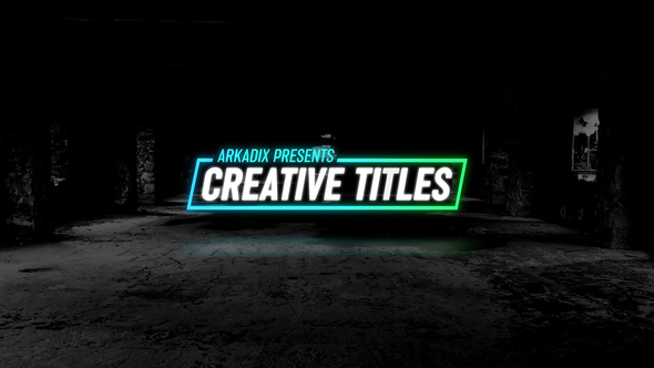 Creative Titles 4k - VideoHive 24911916