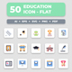 Education - Flat Collection Icon Set