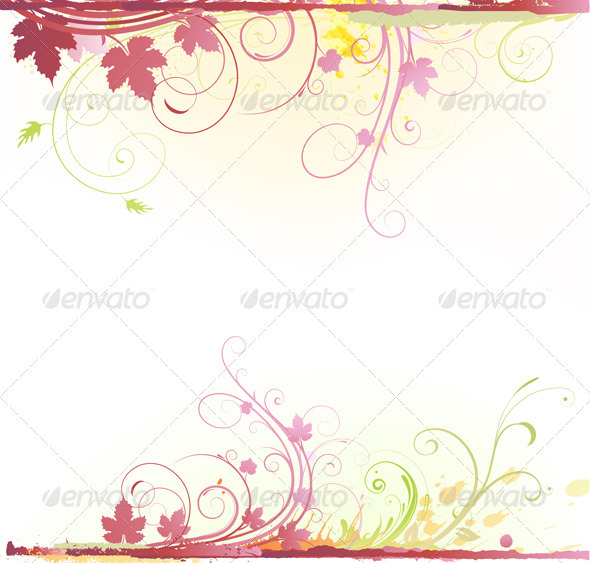 Floral background - Backgrounds Decorative