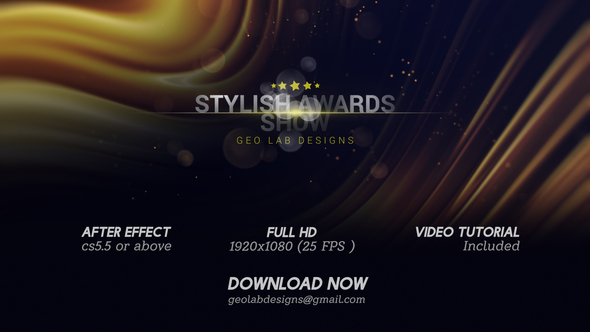 Stylish Silk Award - VideoHive 32876347