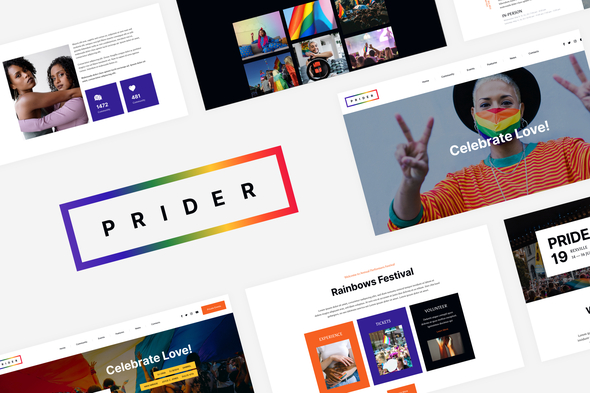 Prider - LGBTQ & Gay Rights Festival Template Kit