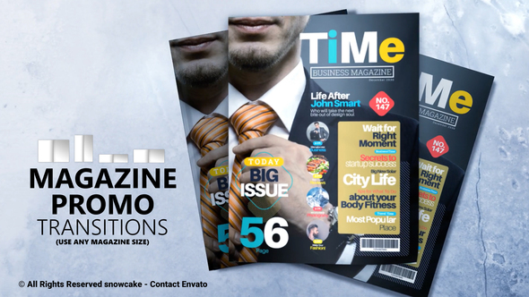 Magazine Promo - VideoHive 32882453