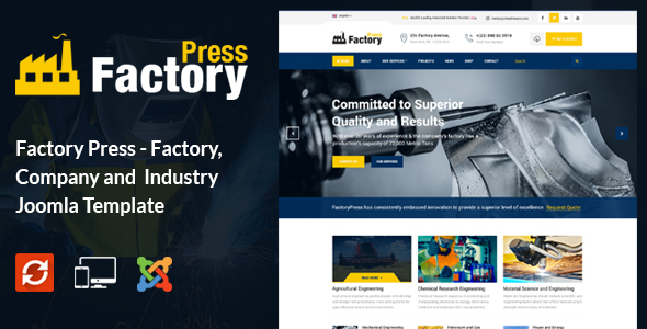 Factory Press - ThemeForest 18070580