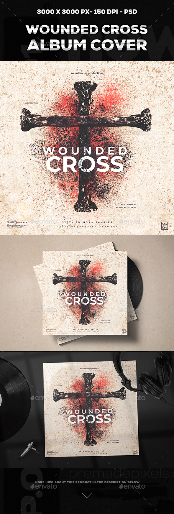 Wounded Cross Album Cover