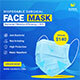 Face Mask Animated Banner Google Web Designer