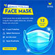 Face Mask Animated Banner Google Web Designer