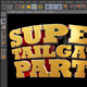 Super Tailgate Cinema 4D 3D Text File