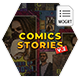 Comics Instagram Stories v.2 - MOGRT - VideoHive Item for Sale