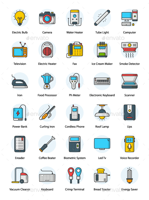 [DOWNLOAD]Electronics icons