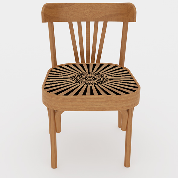 Cafe Egyption Chair - 3Docean 32858342