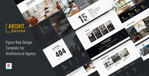 Archit.bureau- Architecture Figma - ThemeForest 32774904