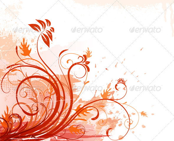 Floral background - Backgrounds Decorative