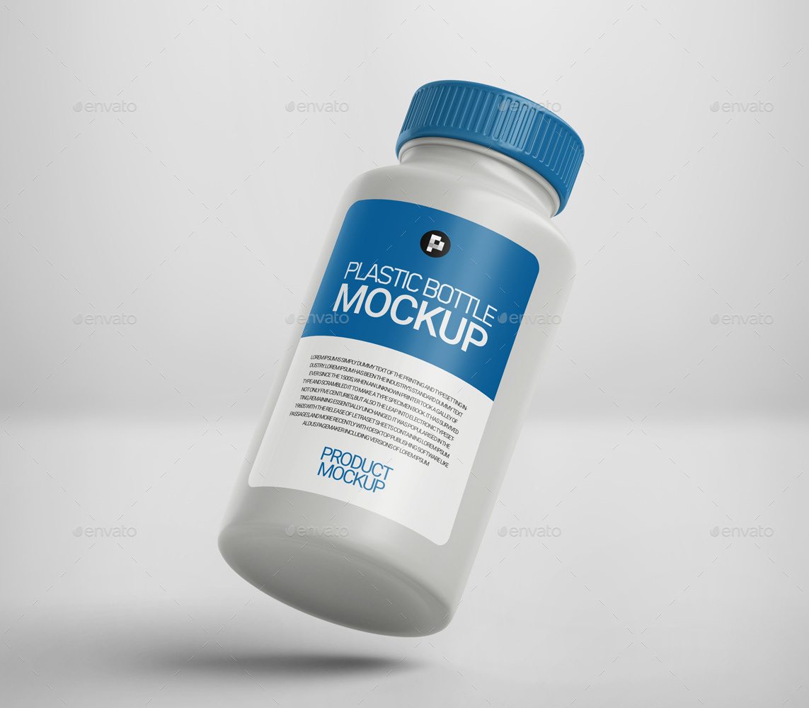 Download Plastic Pill Bottle Mockup By Pixelica21 Graphicriver