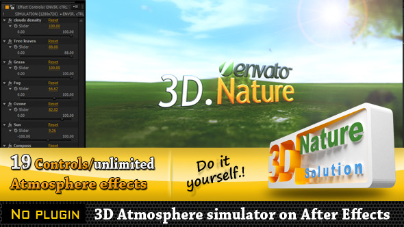 3D Nature Simulator - VideoHive 2986393