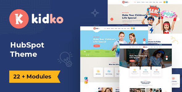 Kidko - KindergartenBaby - ThemeForest 32387539