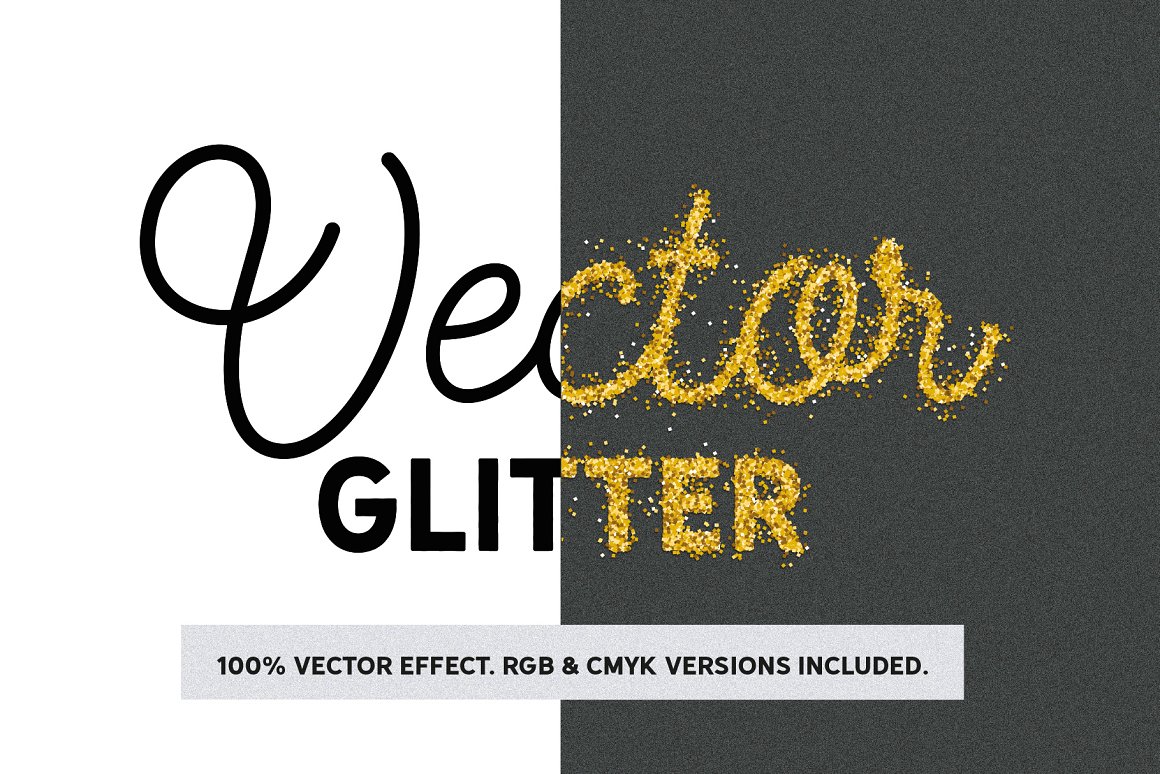 glitter effect illustrator download