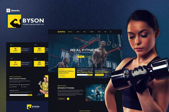 Byson - FitnessGym - ThemeForest 27899222