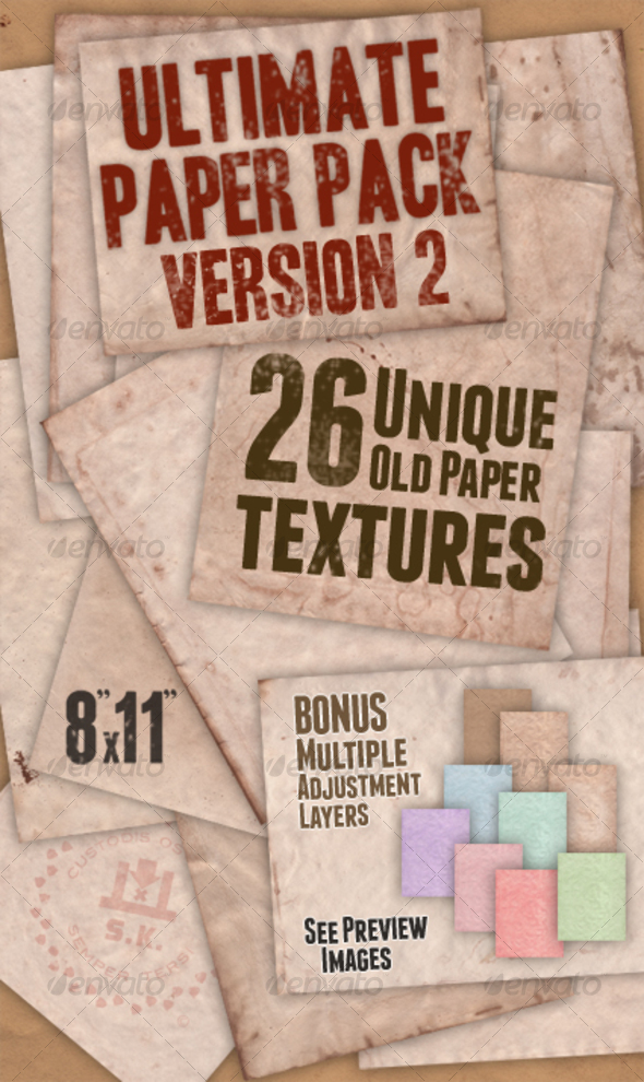 Ultimate Paper Pack: Version II
