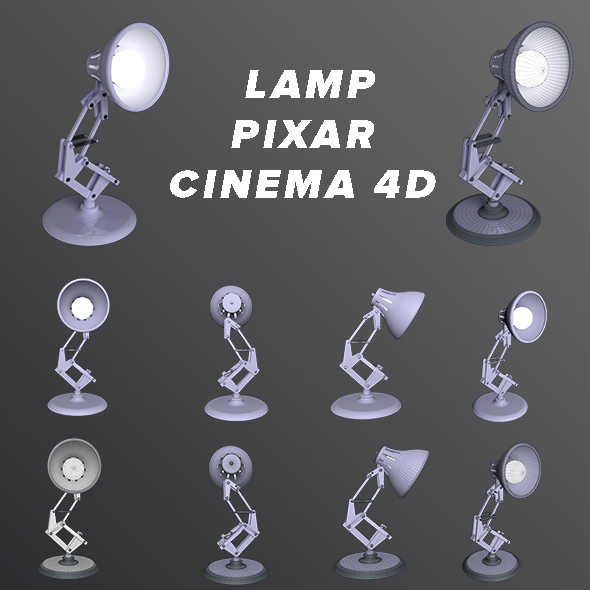 Lamp Pixar Cinema - 3Docean 32919222