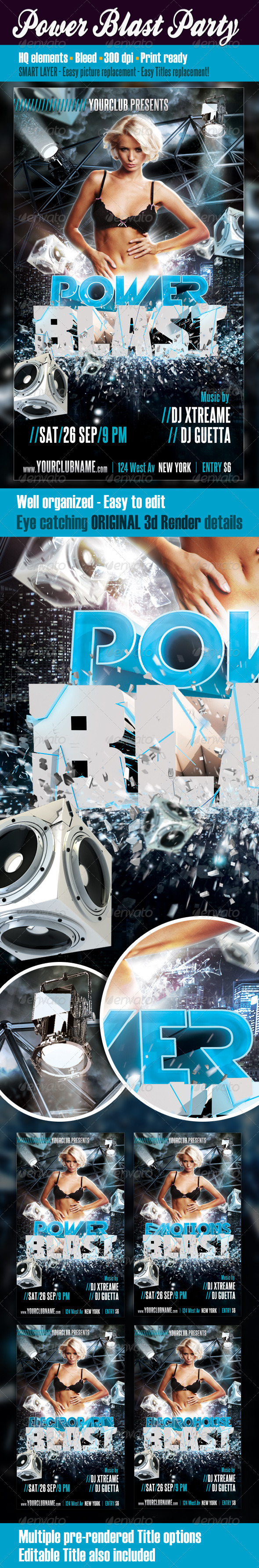 Power Blast Party - Clubs & Parties Events