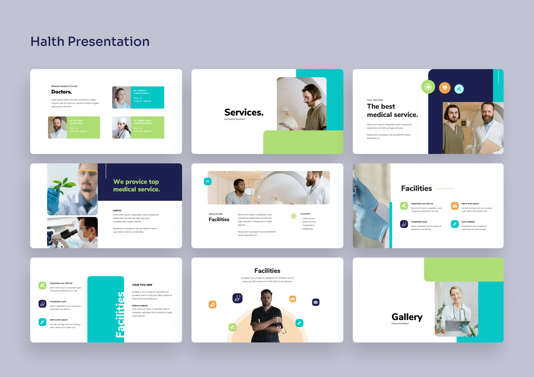 Halth - Medical PowerPoint Presentation, Presentation Templates ...