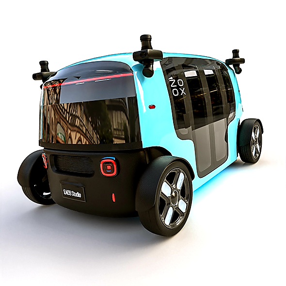 ZOOX Smart Taxi - 3Docean 32922750