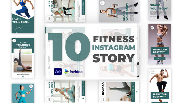 Fitness Instagram Story - VideoHive 32928826