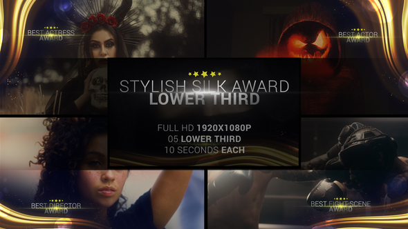 Stylish Silk Award - VideoHive 32928879