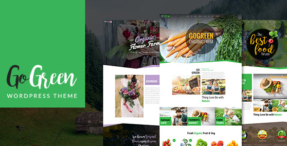 GoGreen: Organic Food - ThemeForest 16966736