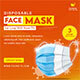 Face Mask Animated Banner Google Web Designer