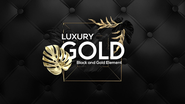 Luxury Gold Title